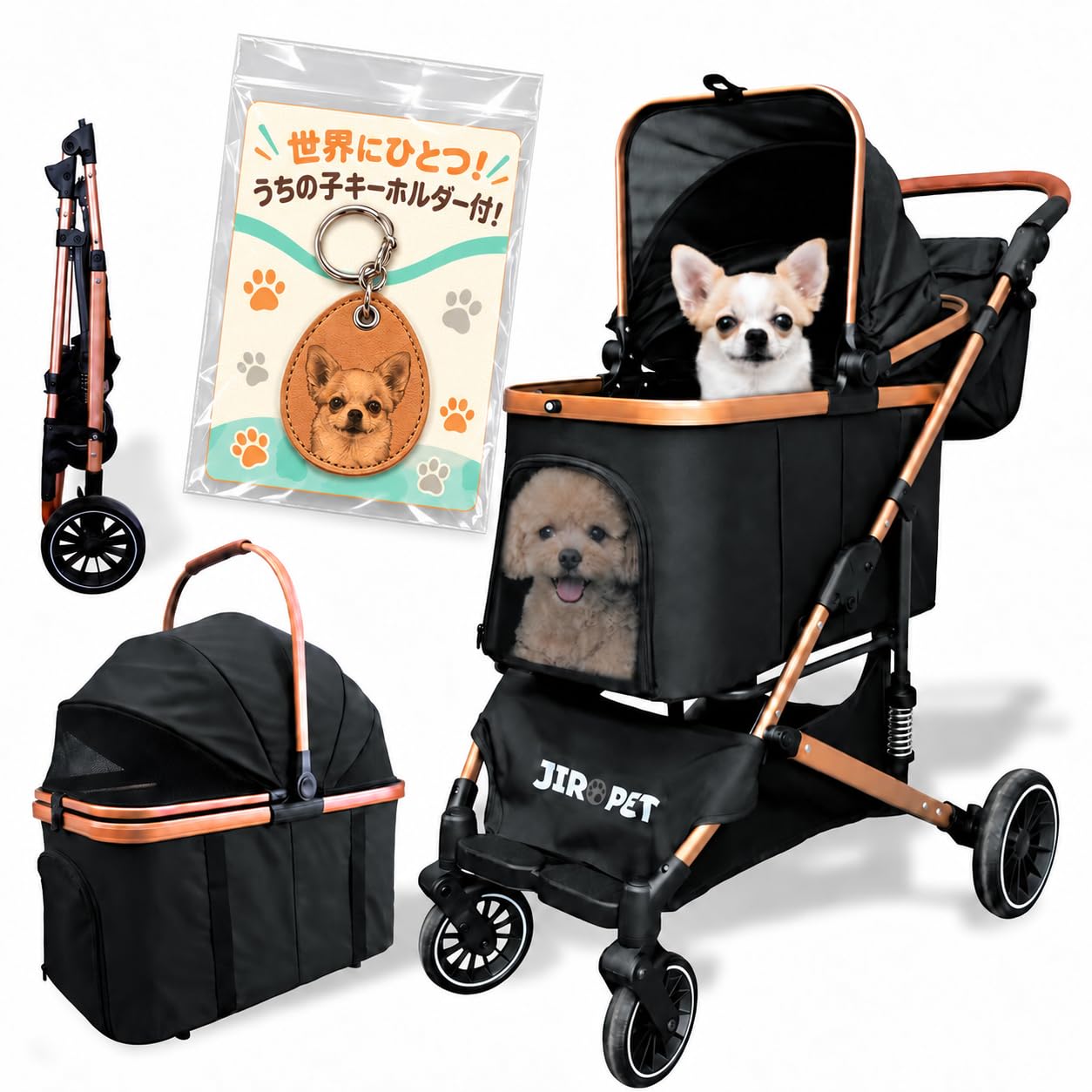 Amazon.co.jp: 【世界に一つうちの子キーホルダー付】JIROPET ペット